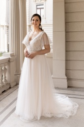 suknia ślubna LO-348T przód